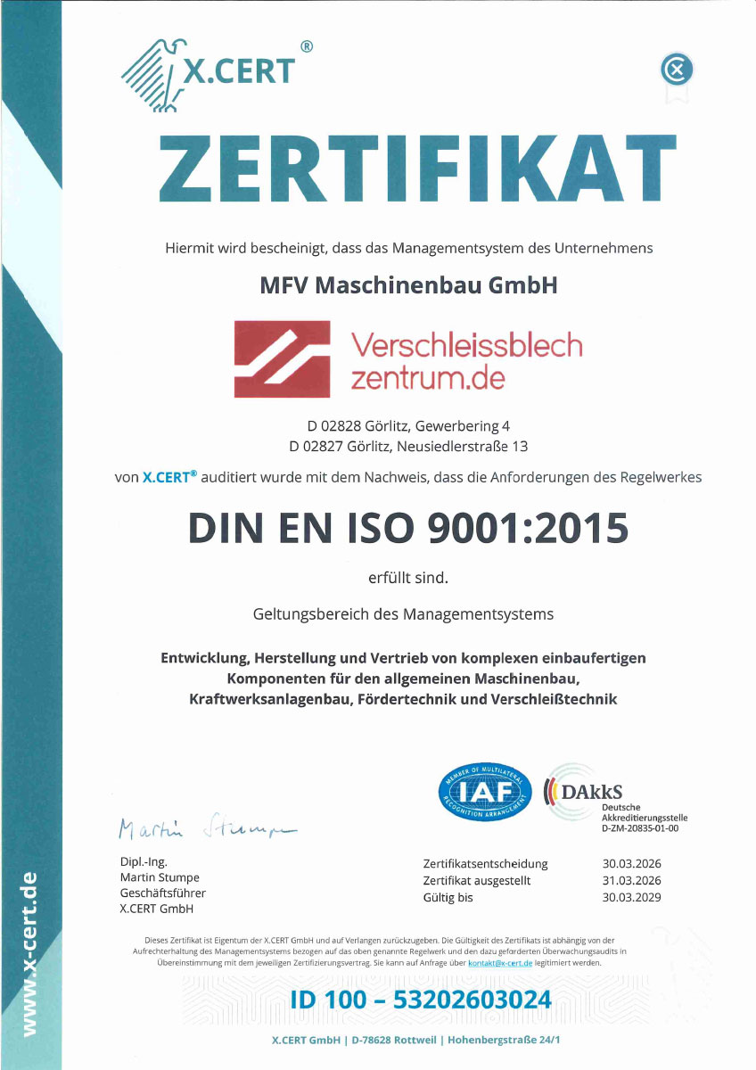 Zertifikat Managementsystem – verschleissblechzentrum.de (PDF)